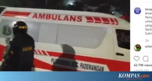 Viral Mobil Ambulans Angkut Batu untuk Demonstran, Ini Fakta yang Terungkap – Kompas.com – Megapolitan Kompas.com